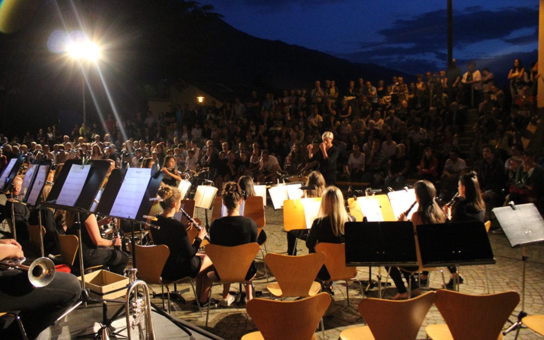 Open Air Konzert der Jugendkapelle Naturns und der „jungen Schnolser U25“